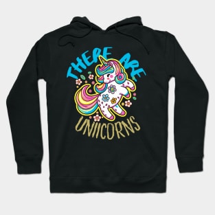 Cute Crazy Psycedelic Unicorn Artwork Hoodie